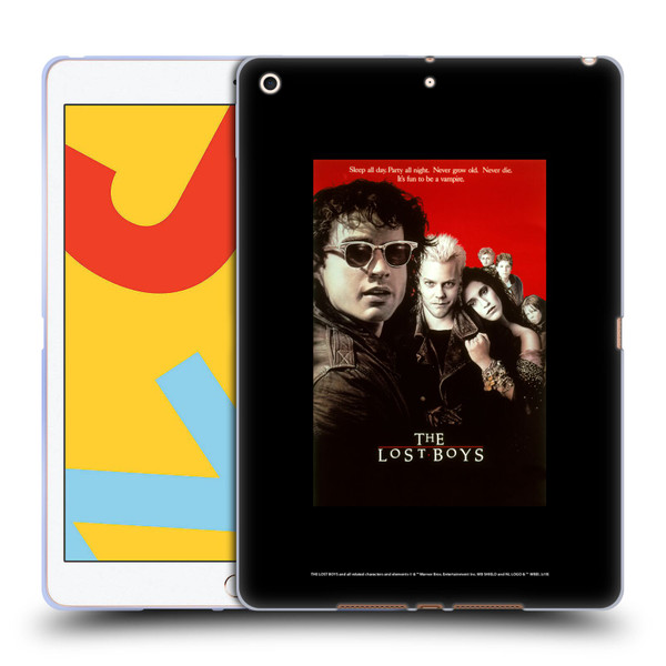 The Lost Boys Characters Poster Soft Gel Case for Apple iPad 10.2 2019/2020/2021