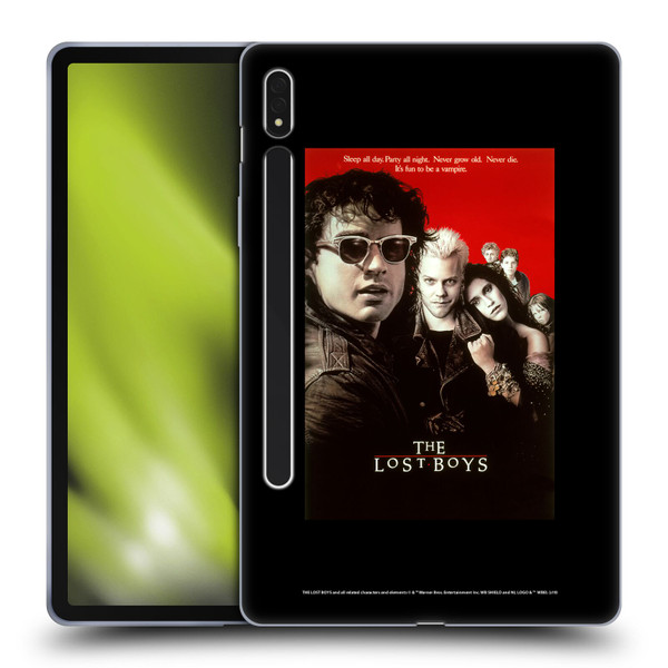 The Lost Boys Characters Poster Soft Gel Case for Samsung Galaxy Tab S8