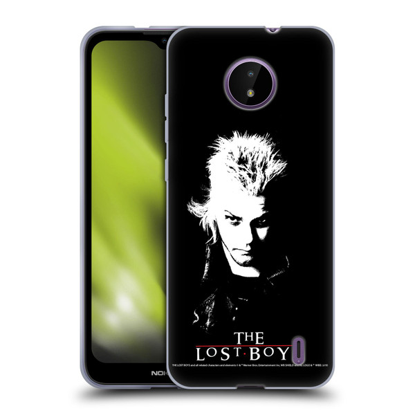 The Lost Boys Characters David Black And White Soft Gel Case for Nokia C10 / C20