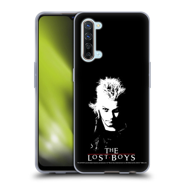 The Lost Boys Characters David Black And White Soft Gel Case for OPPO Find X2 Lite 5G