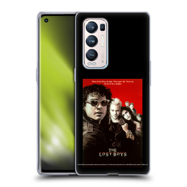The Lost Boys Characters Poster Soft Gel Case for OPPO Find X3 Neo / Reno5 Pro+ 5G