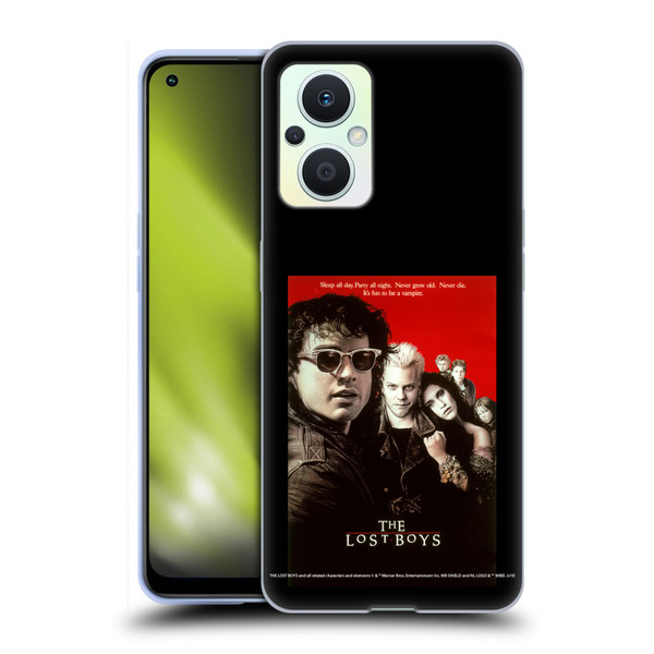 The Lost Boys Characters Poster Soft Gel Case for OPPO Reno8 Lite