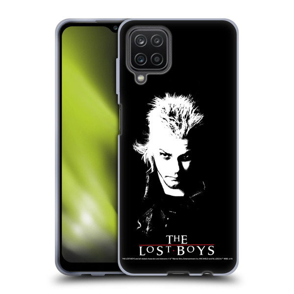 The Lost Boys Characters David Black And White Soft Gel Case for Samsung Galaxy A12 (2020)