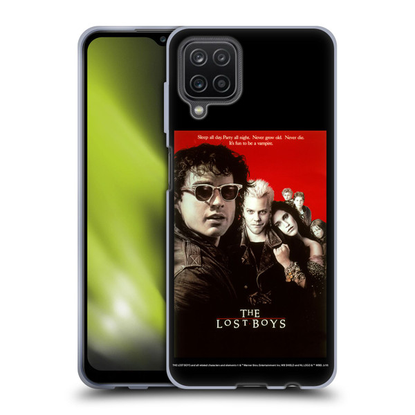 The Lost Boys Characters Poster Soft Gel Case for Samsung Galaxy A12 (2020)