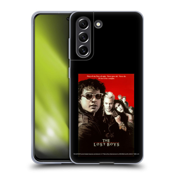 The Lost Boys Characters Poster Soft Gel Case for Samsung Galaxy S21 FE 5G