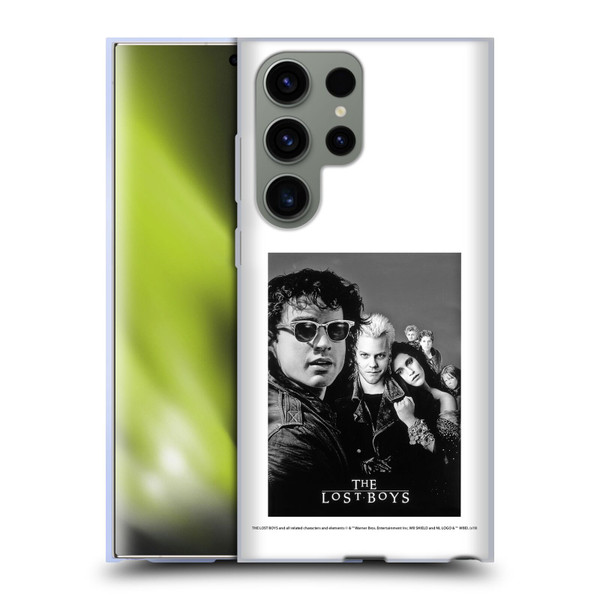 The Lost Boys Characters Poster Black And White Soft Gel Case for Samsung Galaxy S23 Ultra 5G