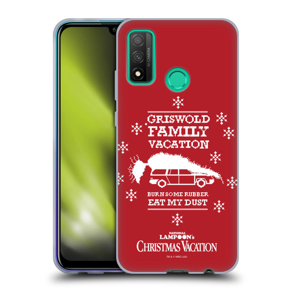 National Lampoon's Christmas Vacation Graphics Knitted Jumper Soft Gel Case for Huawei P Smart (2020)