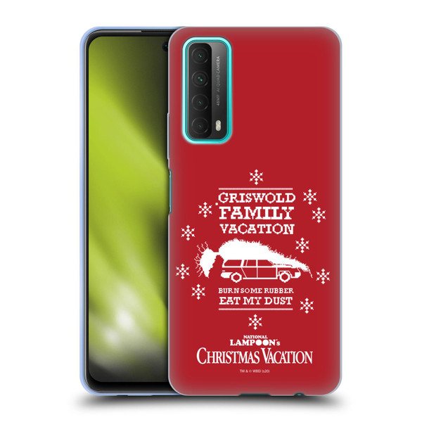 National Lampoon's Christmas Vacation Graphics Knitted Jumper Soft Gel Case for Huawei P Smart (2021)