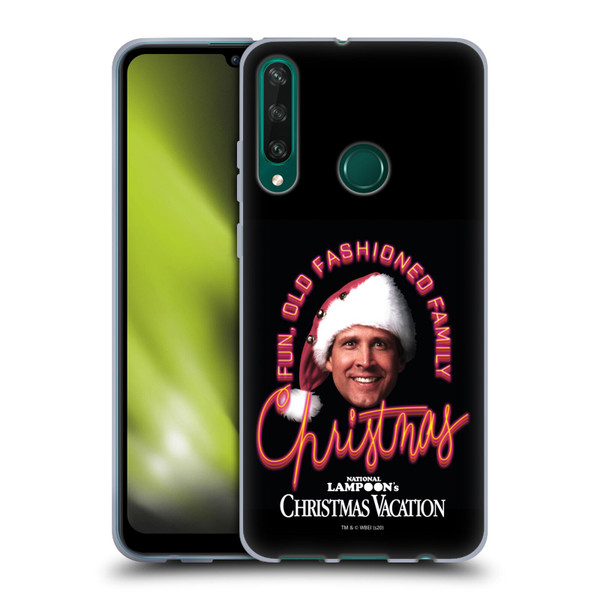 National Lampoon's Christmas Vacation Graphics Clark Griswold Soft Gel Case for Huawei Y6p