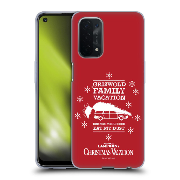 National Lampoon's Christmas Vacation Graphics Knitted Jumper Soft Gel Case for OPPO A54 5G