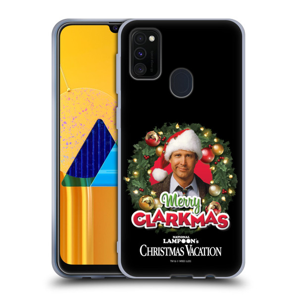 National Lampoon's Christmas Vacation Graphics Wreathe Soft Gel Case for Samsung Galaxy M30s (2019)/M21 (2020)