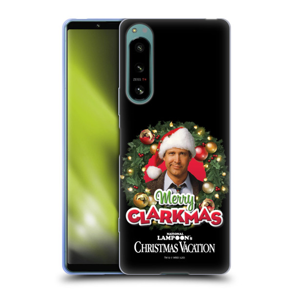 National Lampoon's Christmas Vacation Graphics Wreathe Soft Gel Case for Sony Xperia 5 IV