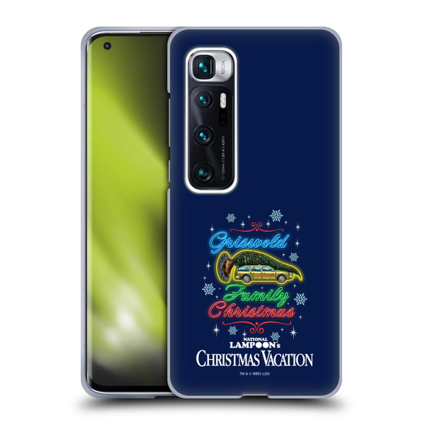 National Lampoon's Christmas Vacation Graphics Neon Lights Soft Gel Case for Xiaomi Mi 10 Ultra 5G