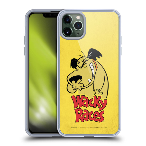 Wacky Races Classic Muttley Soft Gel Case for Apple iPhone 11 Pro Max