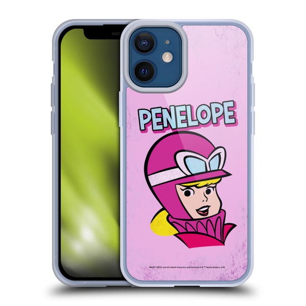 Wacky Races Classic Penelope Soft Gel Case for Apple iPhone 12 Mini