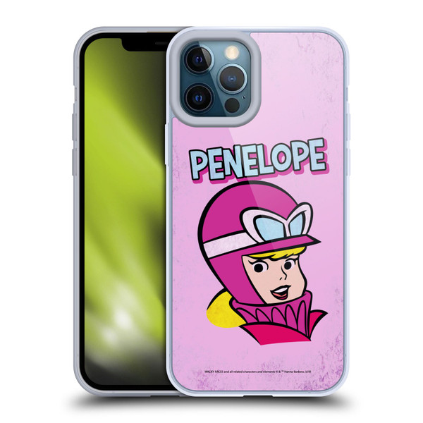 Wacky Races Classic Penelope Soft Gel Case for Apple iPhone 12 Pro Max