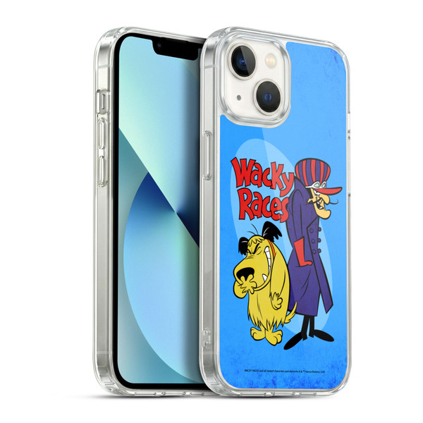 Wacky Races Classic Dastardly And Muttley 2 Soft Gel Case for Apple iPhone 13