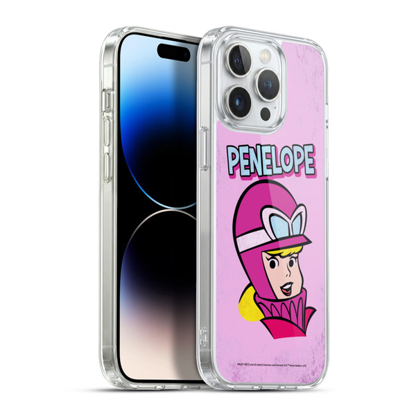 Wacky Races Classic Penelope Soft Gel Case for Apple iPhone 13 Pro Max & MagSafe