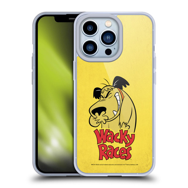 Wacky Races Classic Muttley Soft Gel Case for Apple iPhone 13 Pro