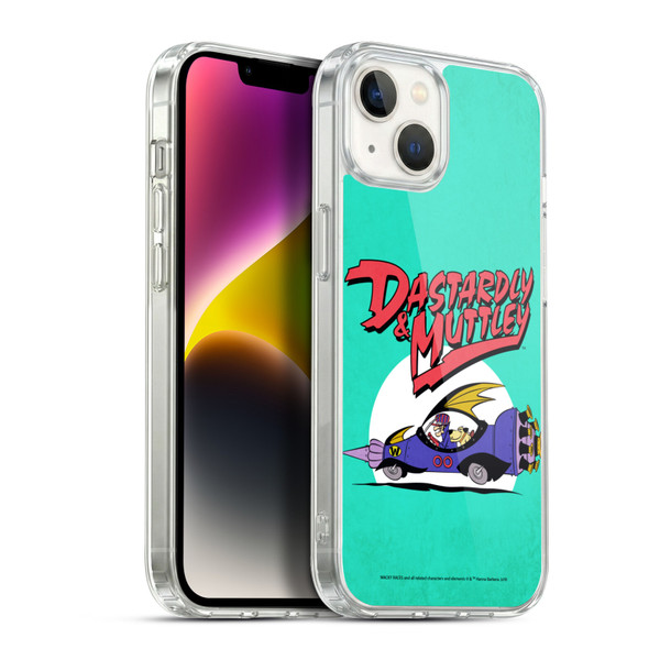 Wacky Races Classic Automobile Soft Gel Case for Apple iPhone 14 Plus & MagSafe