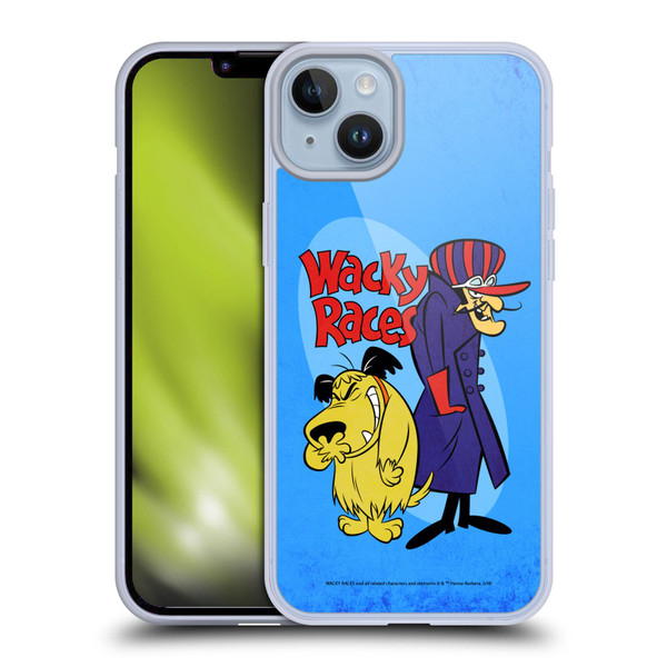 Wacky Races Classic Dastardly And Muttley 2 Soft Gel Case for Apple iPhone 14 Plus