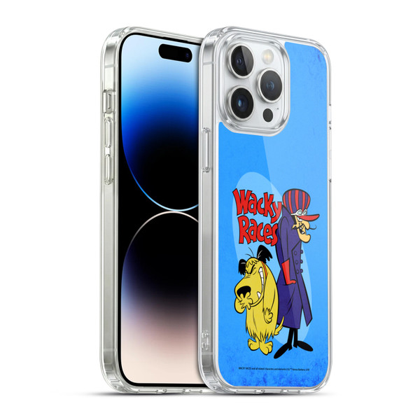 Wacky Races Classic Dastardly And Muttley 2 Soft Gel Case for Apple iPhone 14 Pro Max & MagSafe