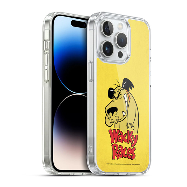 Wacky Races Classic Muttley Soft Gel Case for Apple iPhone 14 Pro & MagSafe