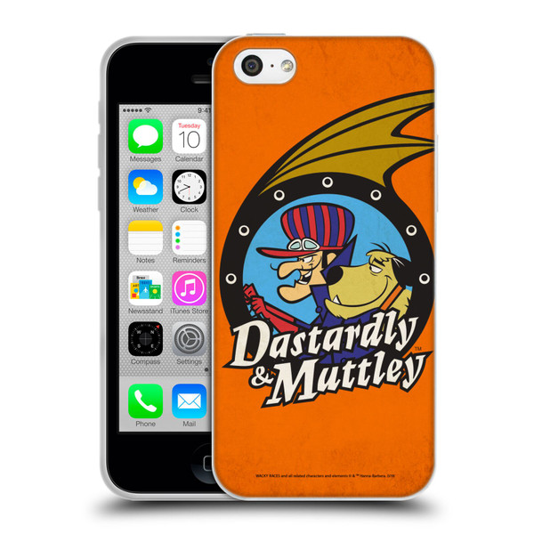 Wacky Races Classic Dastardly And Muttley 1 Soft Gel Case for Apple iPhone 5c