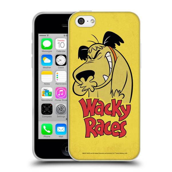 Wacky Races Classic Muttley Soft Gel Case for Apple iPhone 5c