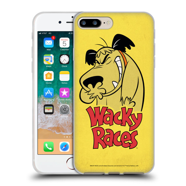 Wacky Races Classic Muttley Soft Gel Case for Apple iPhone 7 Plus / iPhone 8 Plus