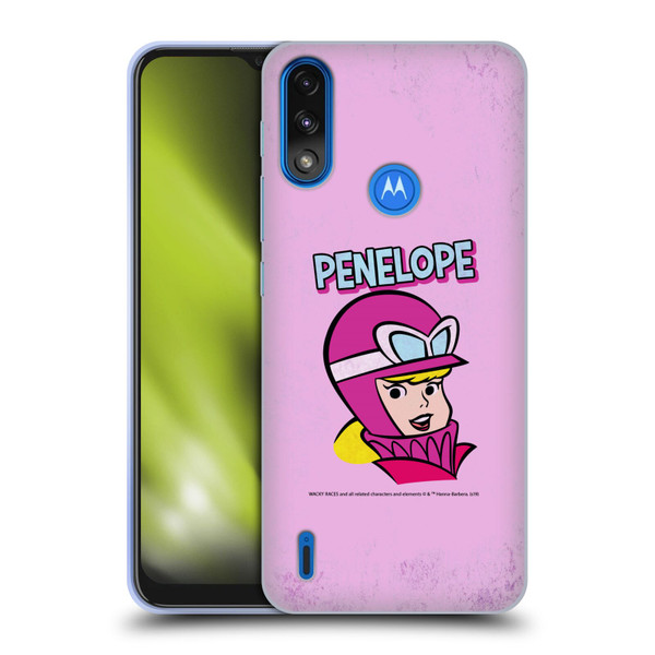 Wacky Races Classic Penelope Soft Gel Case for Motorola Moto E7 Power / Moto E7i Power