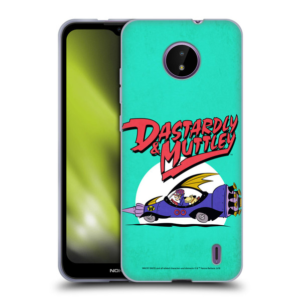 Wacky Races Classic Automobile Soft Gel Case for Nokia C10 / C20