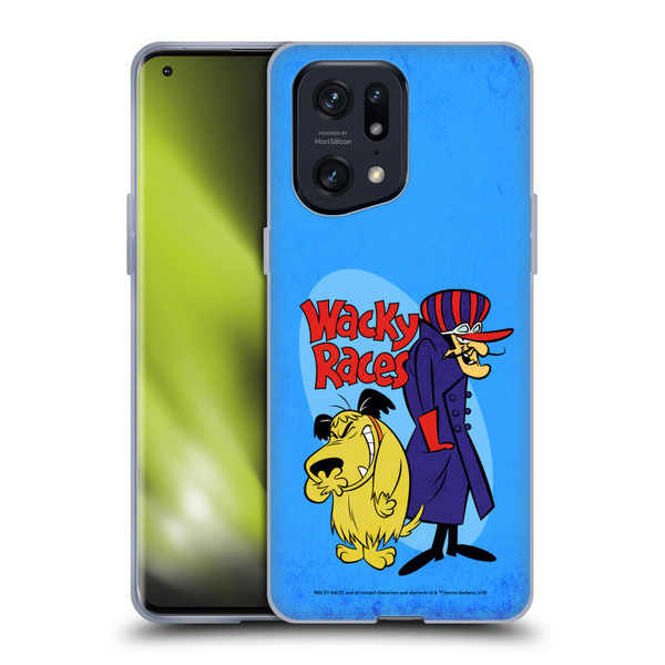 Wacky Races Classic Dastardly And Muttley 2 Soft Gel Case for OPPO Find X5 Pro