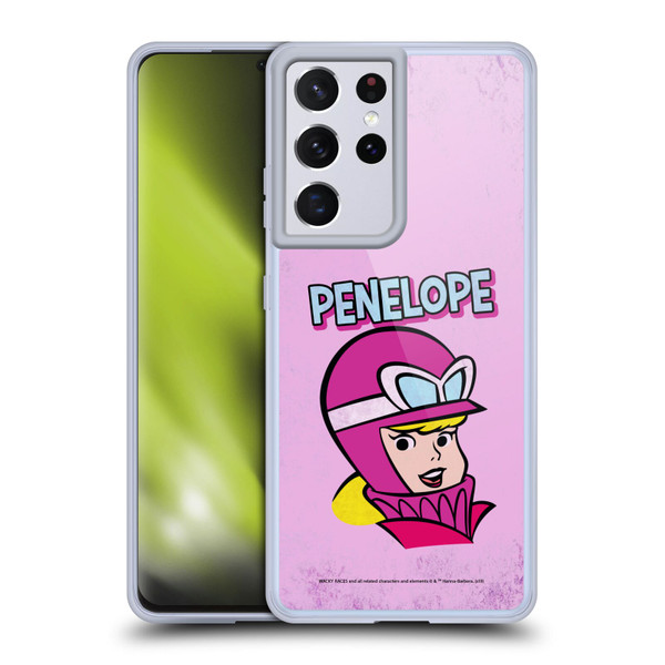 Wacky Races Classic Penelope Soft Gel Case for Samsung Galaxy S21 Ultra 5G