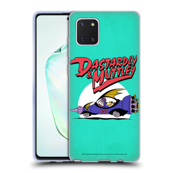 Wacky Races Classic Automobile Soft Gel Case for Samsung Galaxy Note10 Lite