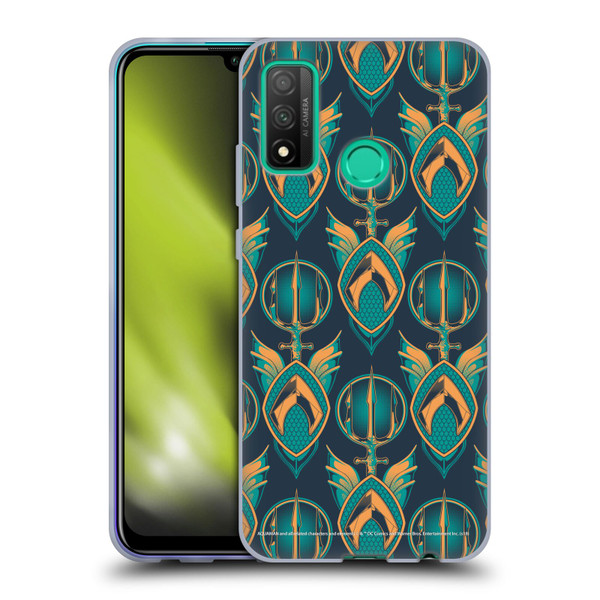 Aquaman Movie Logo Pattern Soft Gel Case for Huawei P Smart (2020)