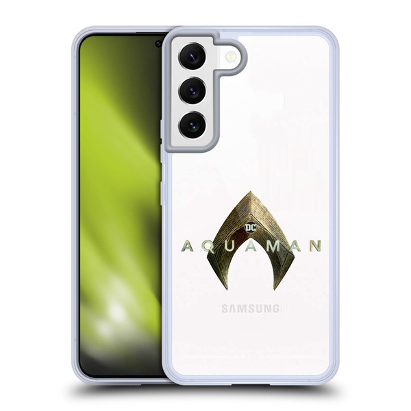 Aquaman Movie Logo Main Soft Gel Case for Samsung Galaxy S22 5G