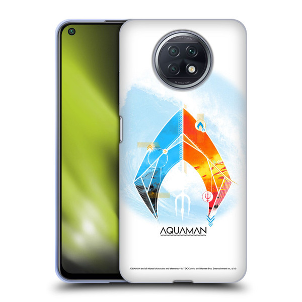 Aquaman Movie Logo Trident of Atlan Soft Gel Case for Xiaomi Redmi Note 9T 5G