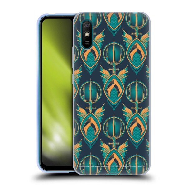 Aquaman Movie Logo Pattern Soft Gel Case for Xiaomi Redmi 9A / Redmi 9AT