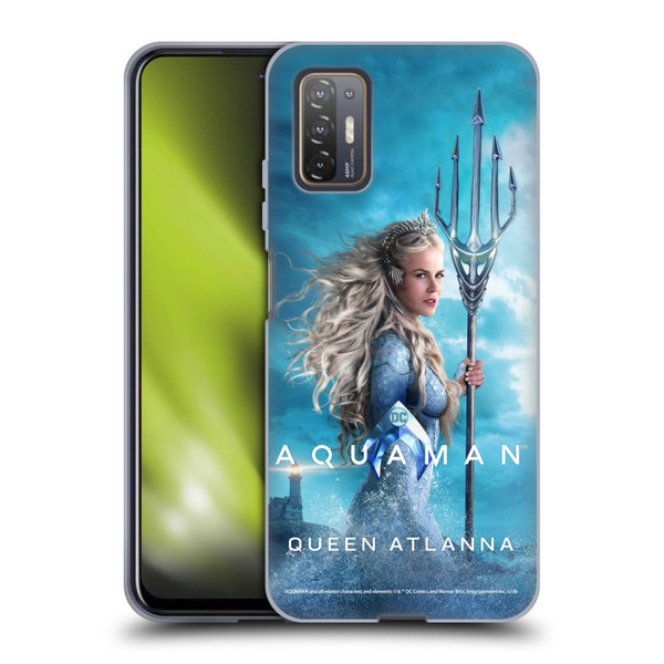 Aquaman Movie Posters Queen Atlanna Soft Gel Case for HTC Desire 21 Pro 5G
