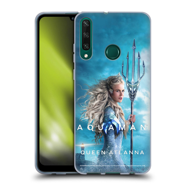 Aquaman Movie Posters Queen Atlanna Soft Gel Case for Huawei Y6p