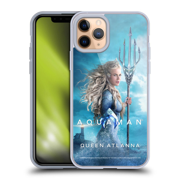 Aquaman Movie Posters Queen Atlanna Soft Gel Case for Apple iPhone 11 Pro