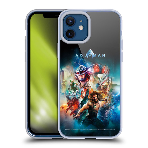 Aquaman Movie Posters Kingdom United Soft Gel Case for Apple iPhone 12 / iPhone 12 Pro