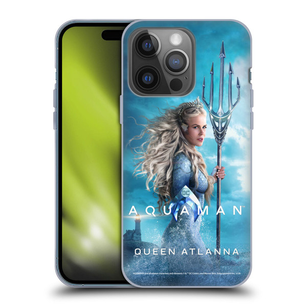 Aquaman Movie Posters Queen Atlanna Soft Gel Case for Apple iPhone 14 Pro