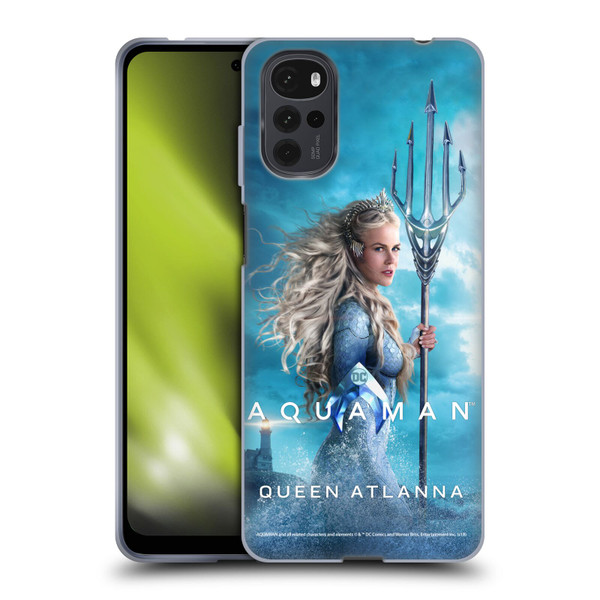 Aquaman Movie Posters Queen Atlanna Soft Gel Case for Motorola Moto G22