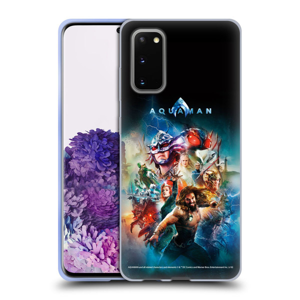 Aquaman Movie Posters Kingdom United Soft Gel Case for Samsung Galaxy S20 / S20 5G