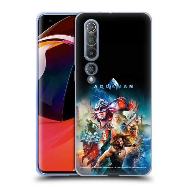 Aquaman Movie Posters Kingdom United Soft Gel Case for Xiaomi Mi 10 5G / Mi 10 Pro 5G