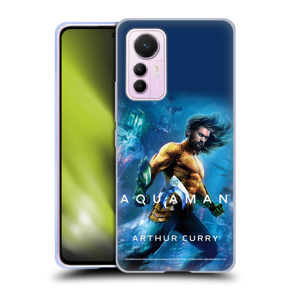 Aquaman Movie Posters Arthur Curry Soft Gel Case for Xiaomi 12 Lite