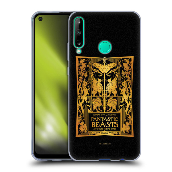 Fantastic Beasts The Crimes Of Grindelwald Art Nouveau Book Cover Soft Gel Case for Huawei P40 lite E