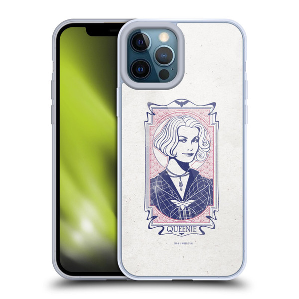 Fantastic Beasts The Crimes Of Grindelwald Art Nouveau Queenie Soft Gel Case for Apple iPhone 12 Pro Max